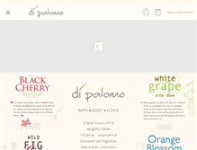 Tablet Screenshot of dipalomo.com